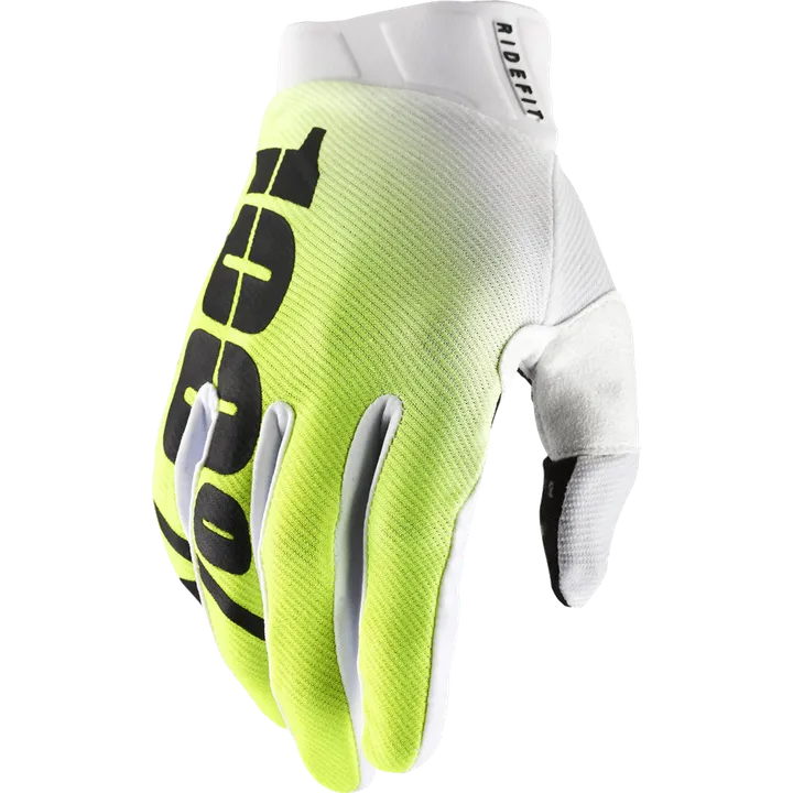 Ridefit Gloves - Yellow/White