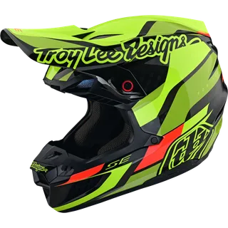 SE5 ECE Carbon Helmet Mips - Omega schwarz-fluogelb