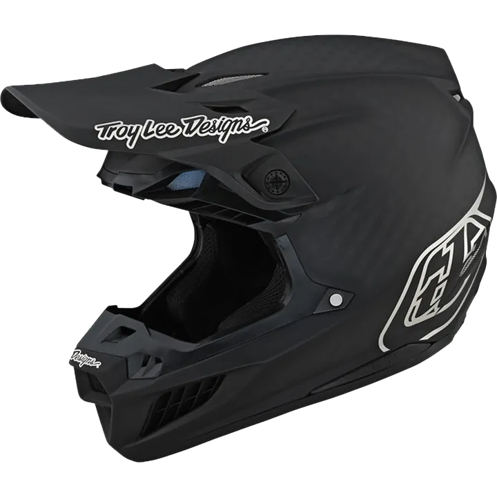 SE5 ECE Carbon Helmet Mips - Stealth schwarz-silber