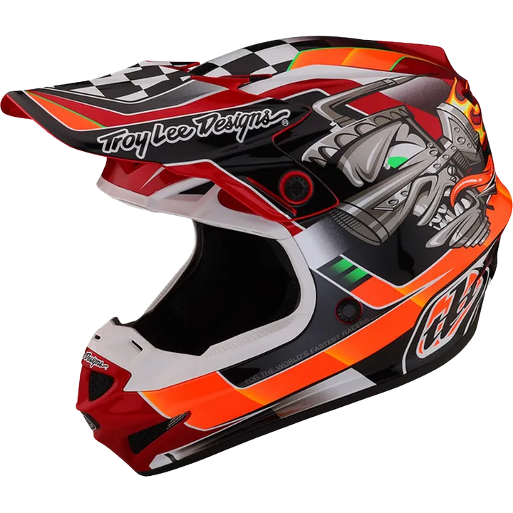 SE4 Polyacrylite Helmet - Carb schwarz