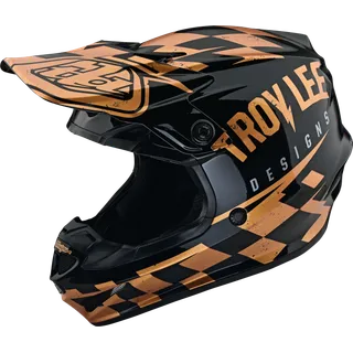 SE4 Polyacrylite Helmet Mips - Race Shop gold-schwarz