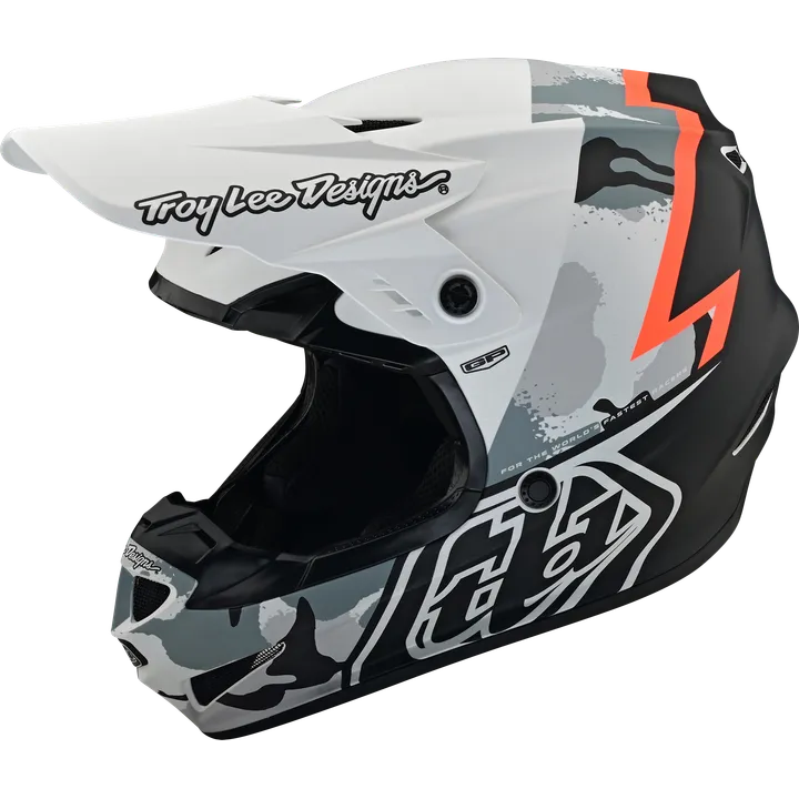 GP Helmet - Volt Camo weiss