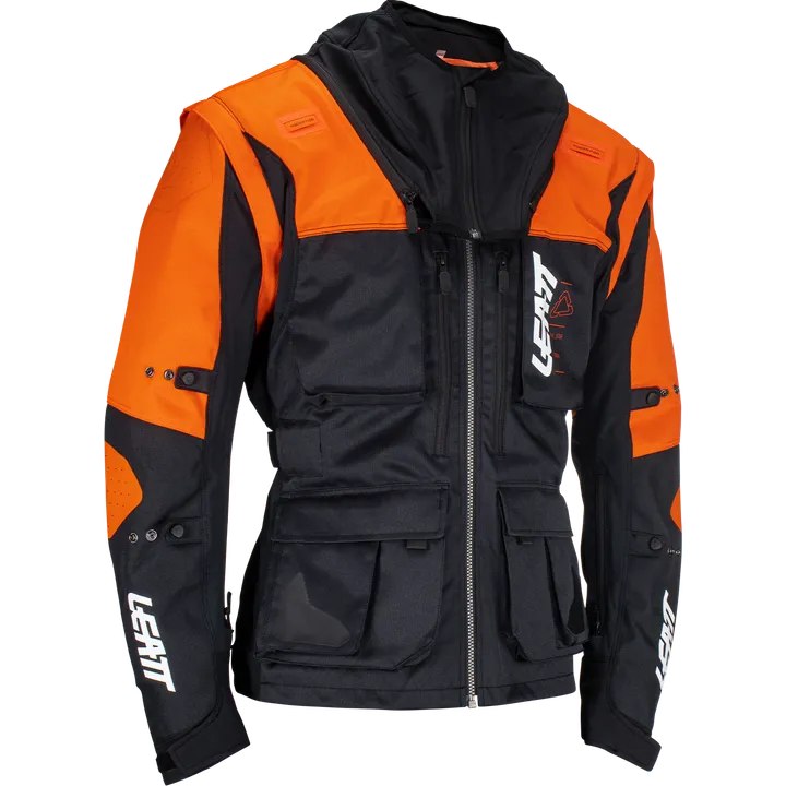 Jacket Moto 5.5 Enduro Orange noir-orange