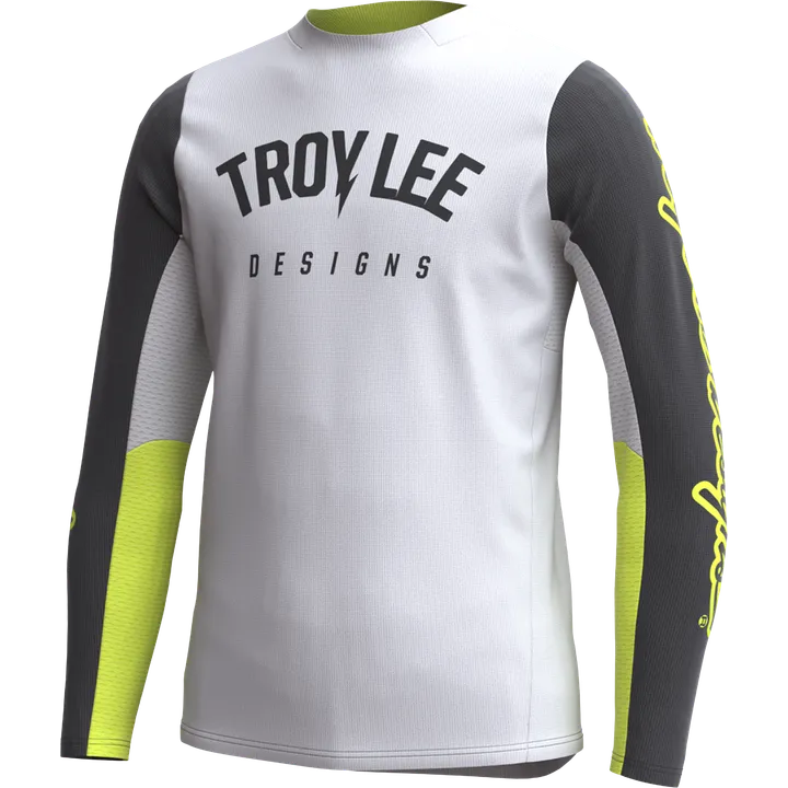 Youth GP PRO Jersey - Boltz gris-fluo jaune