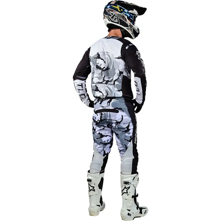 GP PRO Jersey - Blends Camo schwarz-weiss