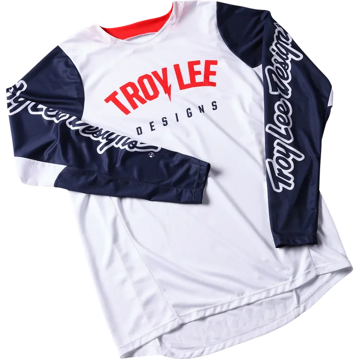 GP PRO Jersey - Boltz blanc-navy blue