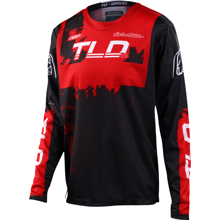 Youth GP Jersey - Astro noir-rouge