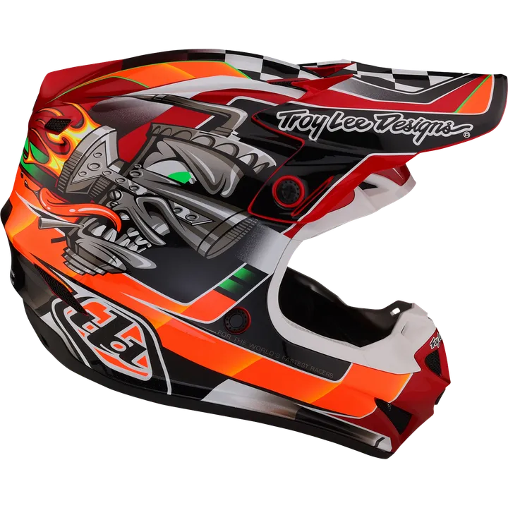 SE4 Polyacrylite Helmet - Carb schwarz
