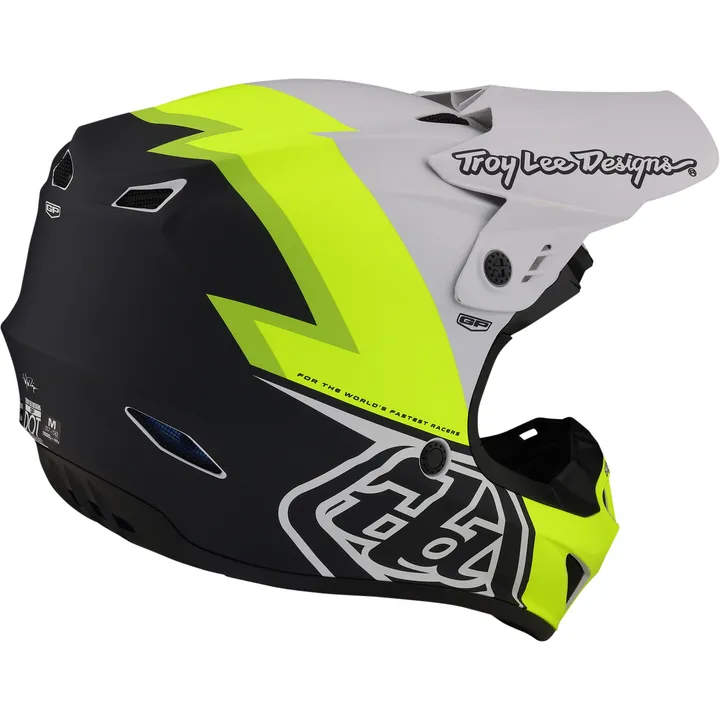GP Helmet - Volt schwarz-grau