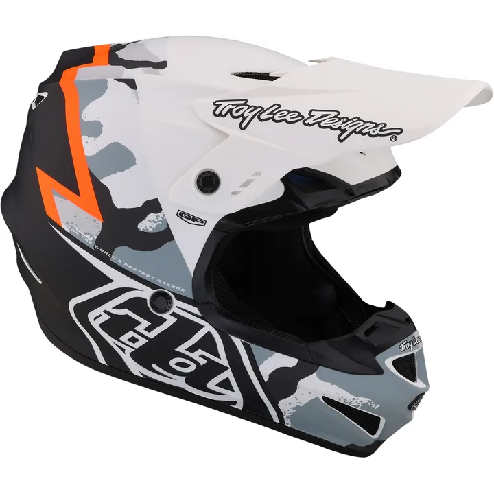 GP Helmet - Volt Camo weiss