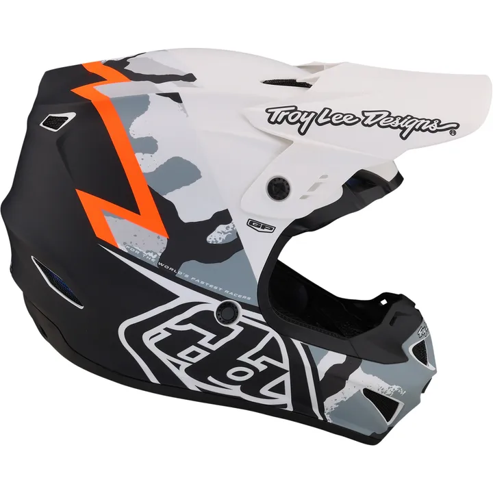 GP Helmet - Volt Camo weiss