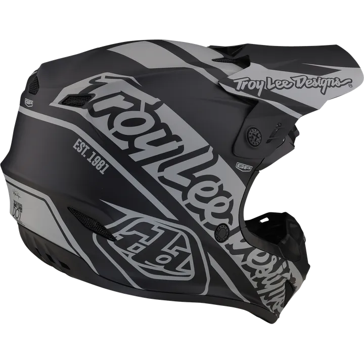 GP Helmet - Slice schwarz-grau