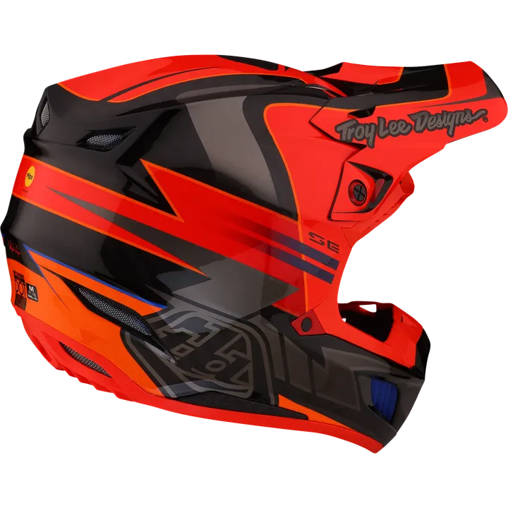 SE5 ECE Carbon Helmet Mips - Saber Rocket rot