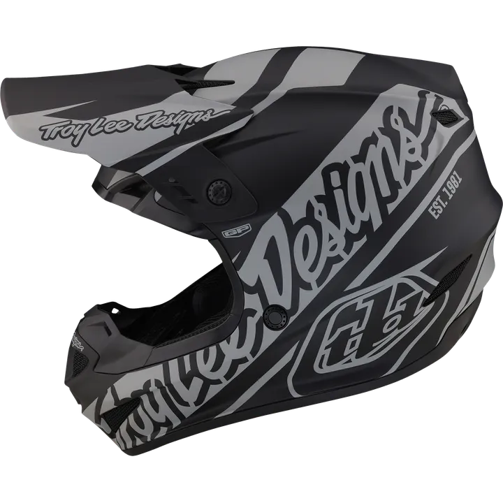 GP Helmet - Slice schwarz-grau