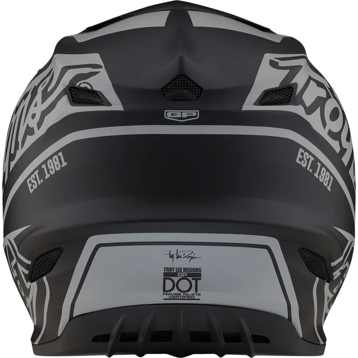 GP Helmet - Slice schwarz-grau