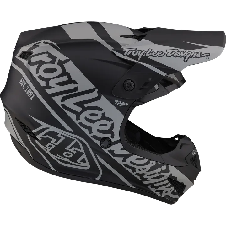GP Helmet - Slice schwarz-grau