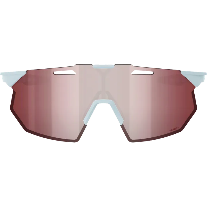 Brille Hypercraft SQ - Matte Stone Grey - HiPER Crimson Silver Mirror Lens