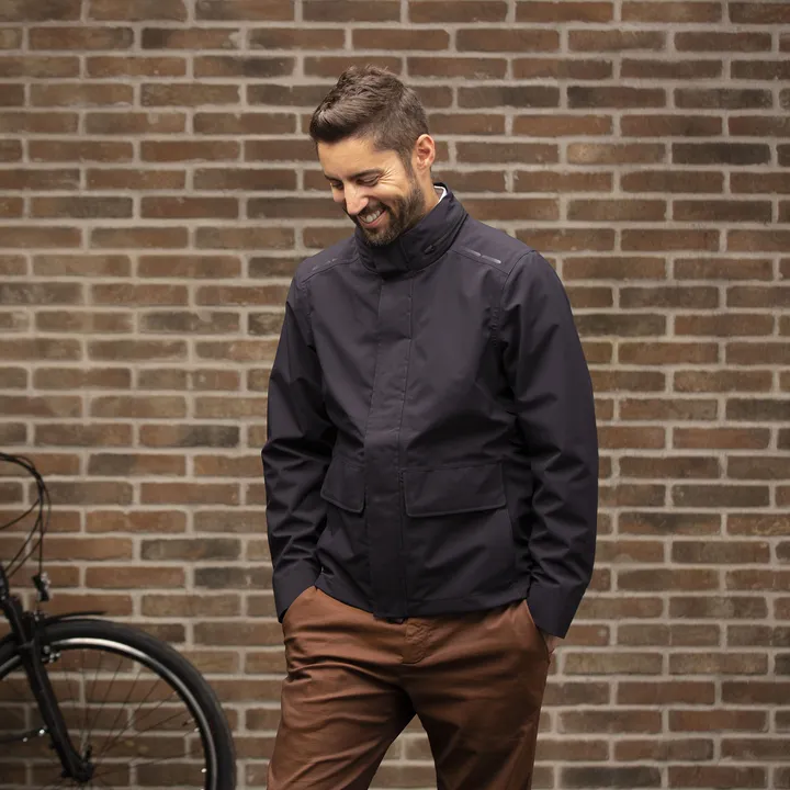 Diretto Veste Hommes Bleu Foncé