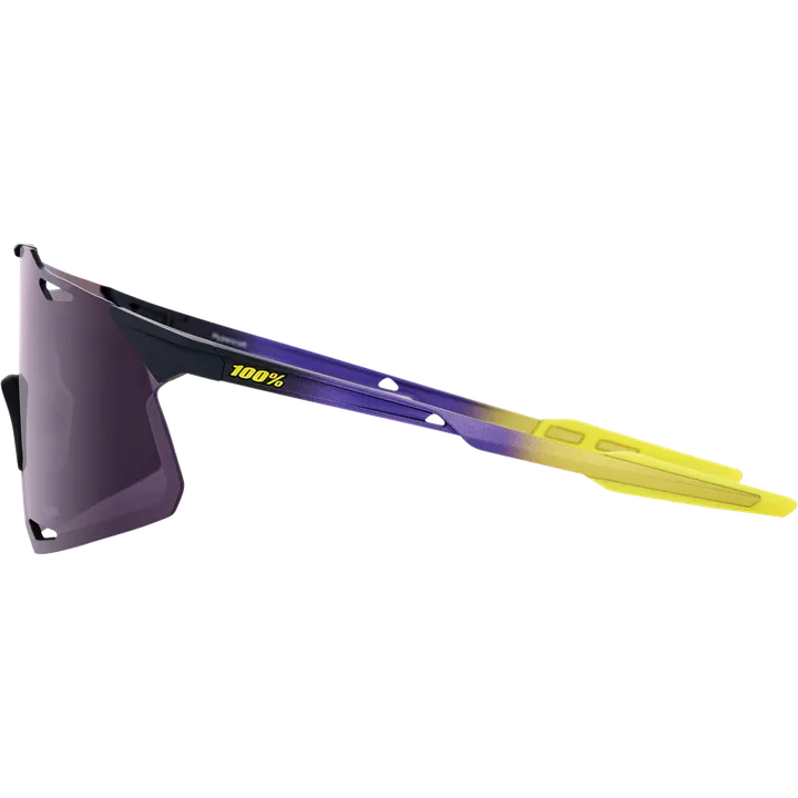 Lunettes Hypercraft Matte Metallic Digital Brights-Dark Purple Lens
