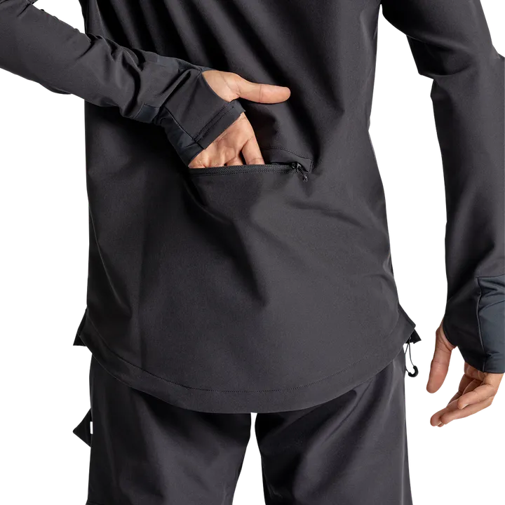 Carve Digger EVO hooded Jersey schwarz