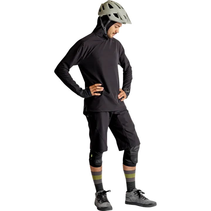 Carve Digger EVO hooded Jersey schwarz