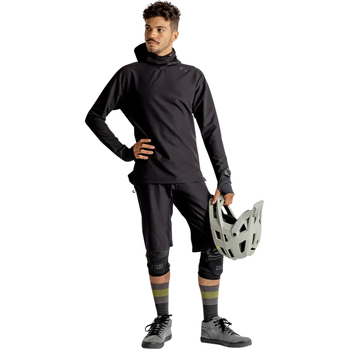 Carve Digger EVO hooded Jersey schwarz