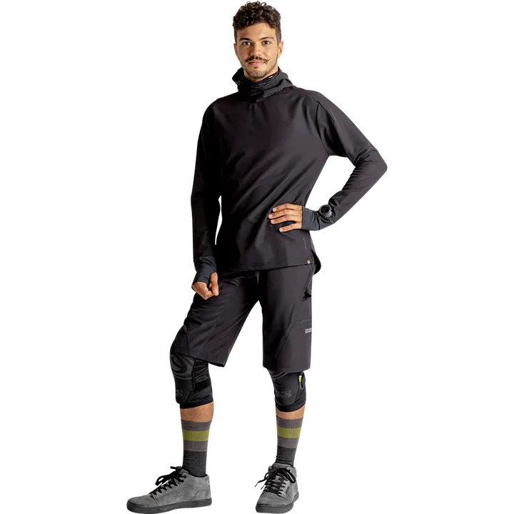 Carve Digger EVO hooded Jersey schwarz