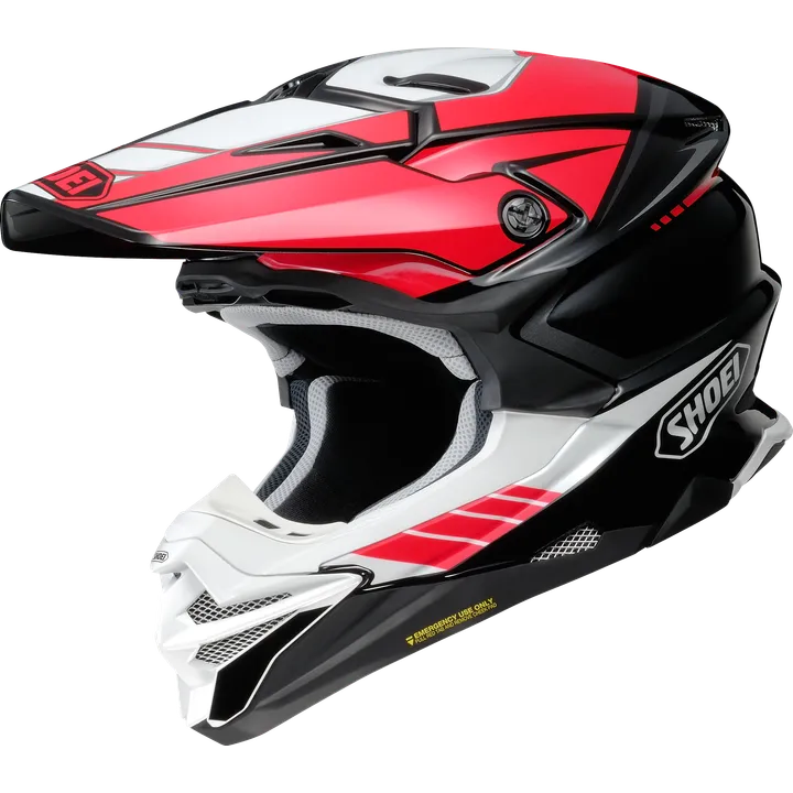 Motocrosshelm VFX-WR 06 V4 TC-1 rot-weiss-schwarz