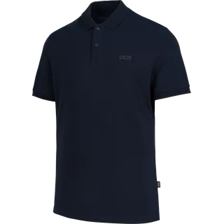 Brand Polo Shirt schwarz