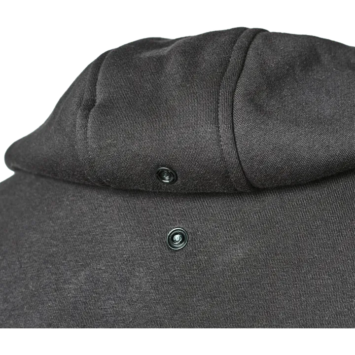 Hoodie Aras Zip grau