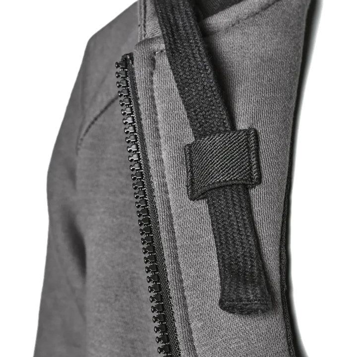 Hoodie Aras Zip grau