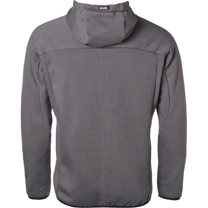 Hoodie Aras Zip grau