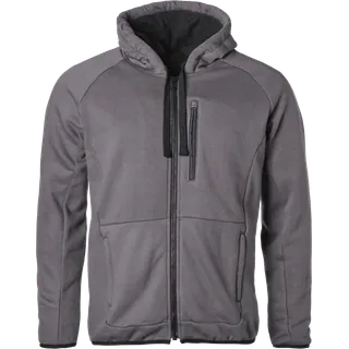 Hoodie Aras Zip grau