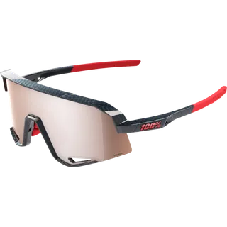 Brille Slendale - Gloss Crabon Fiber - HiPPER Crimson-Silver Mirror Lens