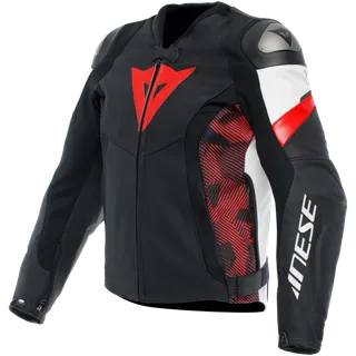 Veste En Cuir Avro 5 noir-blanc-anthracite 
