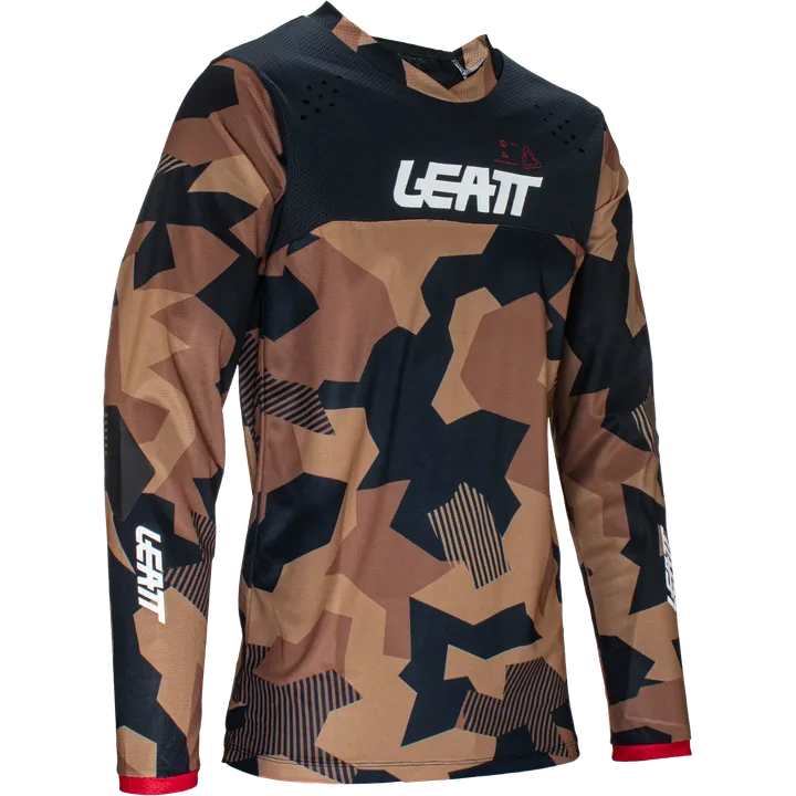 Jersey Moto 4.5 Enduro Stone braun-schwarz-weiss