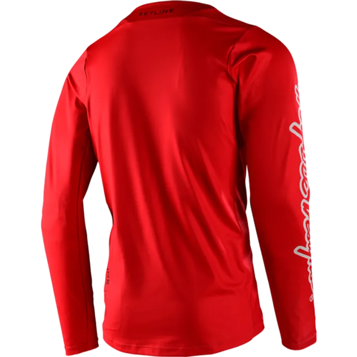Skyline LS Chill Jersey - Iconic Rouge Feu