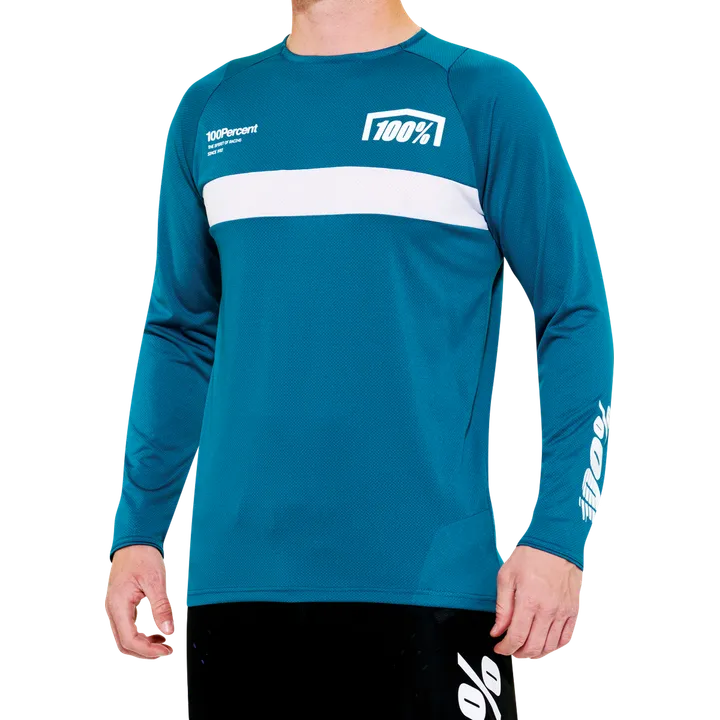 R-CORE Long Sleeve Jersey Gulf