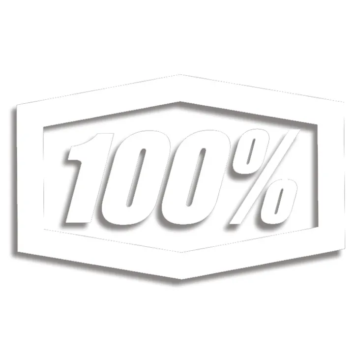 TRAILER DECAL Die-cut 16 White