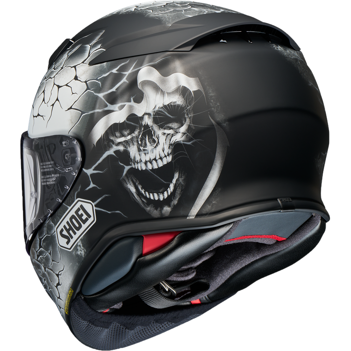 Integralhelm NXR2 Gleam TC-5 matt-schwarz-weiss