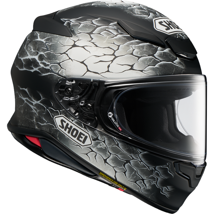 Integralhelm NXR2 Gleam TC-5 matt-schwarz-weiss