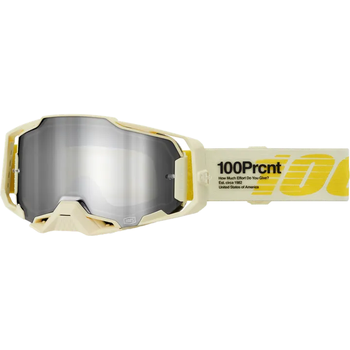 Armega Goggle Barely - Mirror Silver Lens