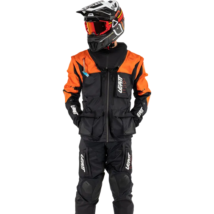 Jacket Moto 5.5 Enduro Orange noir-orange