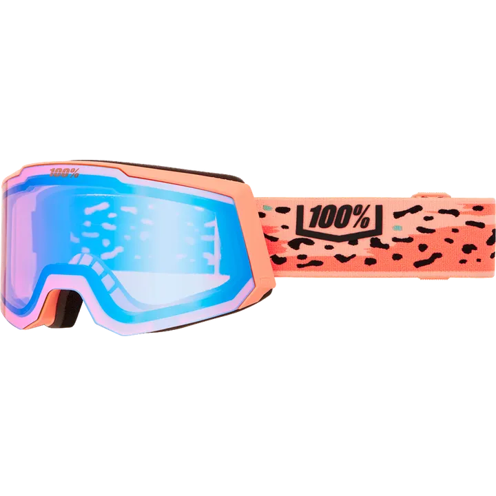 SNOWCRAFT S HiPER Goggle Safari - Mirror Peach Lens