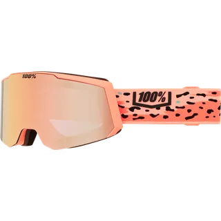 SNOWCRAFT S HiPER Goggle Safari - Mirror Peach Lens
