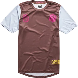 Youth Flowline SS Jersey marron