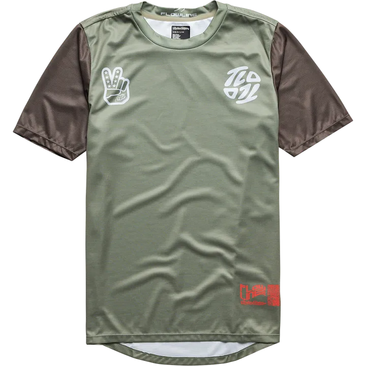 Youth Flowline SS Jersey olive