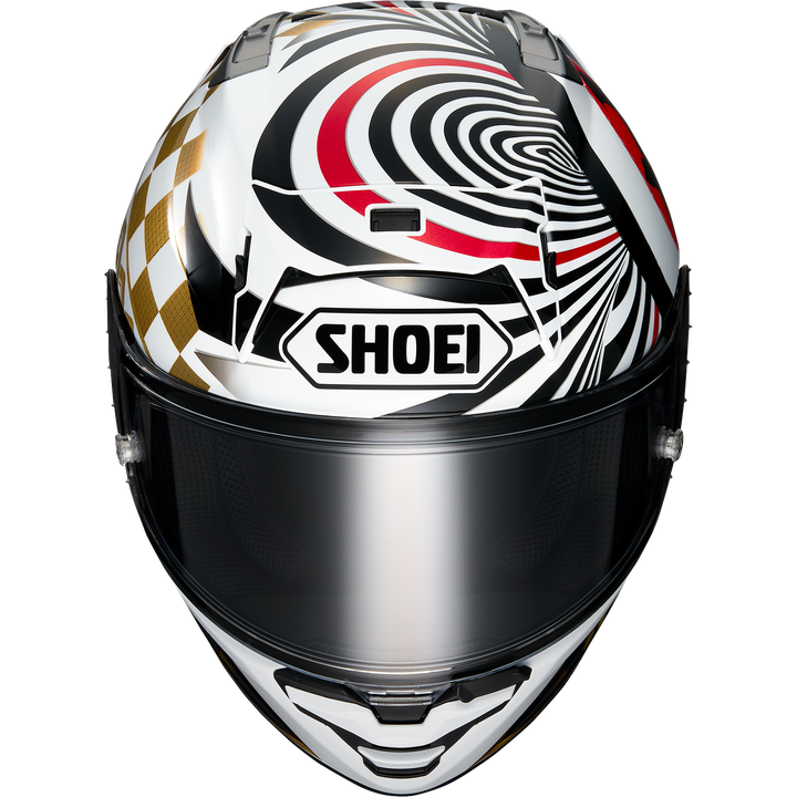 Casque intégral X-Spirit Pro Marquez Motegi 4 TC-1 blanc-rouge-noir