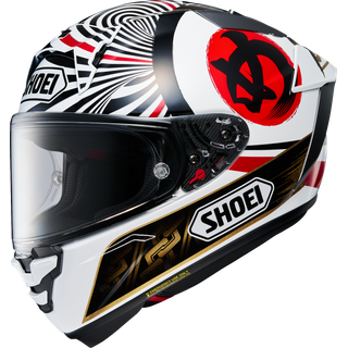 Casque intégral X-Spirit Pro Marquez Motegi 4 TC-1 blanc-rouge-noir