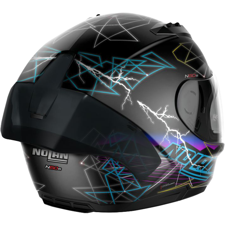 Casque intégral N60-6 SPORT RAINDANCE #26 noir mat-blanc